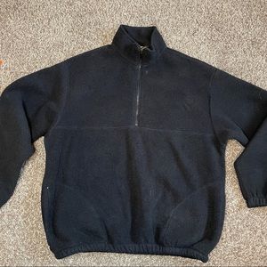 Vintage Auburn Sportswear all black 1/4 zip